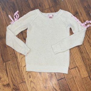 Crocheted sweater